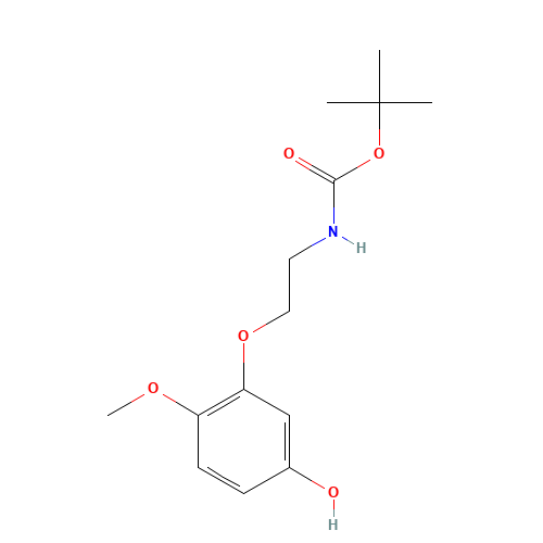 N-t-Boc-2-(5-hydroxy-2-methoxyphenoxy)-ethylamine (CAS: 887353-57-3) - Related Chemical Product