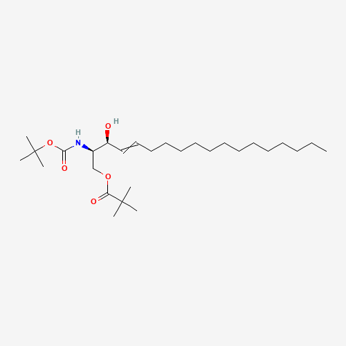 N-Boc-1-pivaloyl D-erythro-Sphingosine (CAS: 342649-71-2) - Related Chemical Product