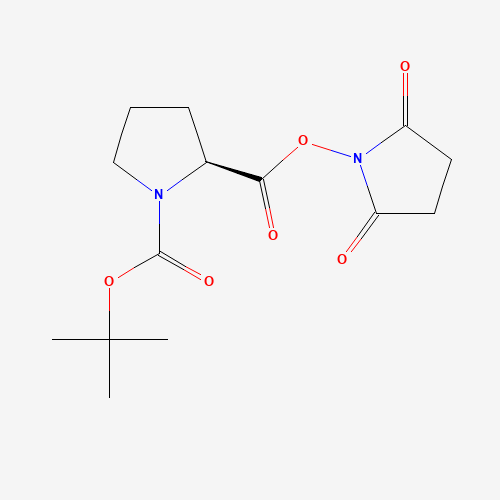 N-t-Boc-L-proline-N-hydroxysuccinimide Ester (CAS: 3392-10-7) - Related Chemical Product