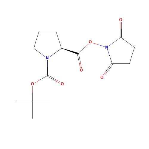 N-t-Boc-L-proline-N-hydroxysuccinimide Ester (CAS: 3392-10-7) - Related Chemical Product