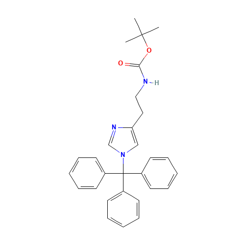 Na-Boc-Nt-trityl Histamine (CAS: 327160-17-8) - Related Chemical Product