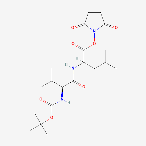 N-Boc-L-valinyl-L-leucinyl N-Hydroxysuccinimide Ester (CAS: 84642-33-1) - Related Chemical Product