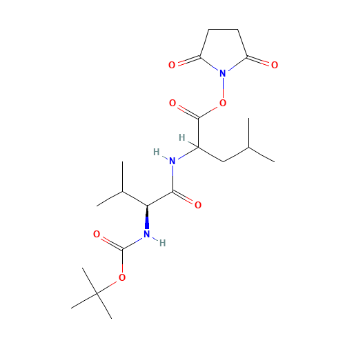 N-Boc-L-valinyl-L-leucinyl N-Hydroxysuccinimide Ester (CAS: 84642-33-1) - Related Chemical Product