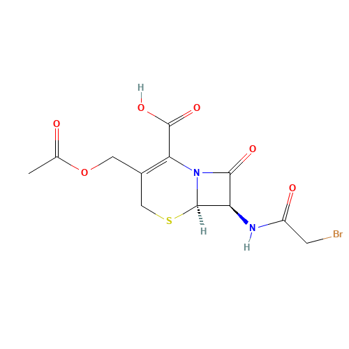 7-Bromoacetylaminocephalosporanic Acid (CAS: 26973-80-8) - Related Chemical Product