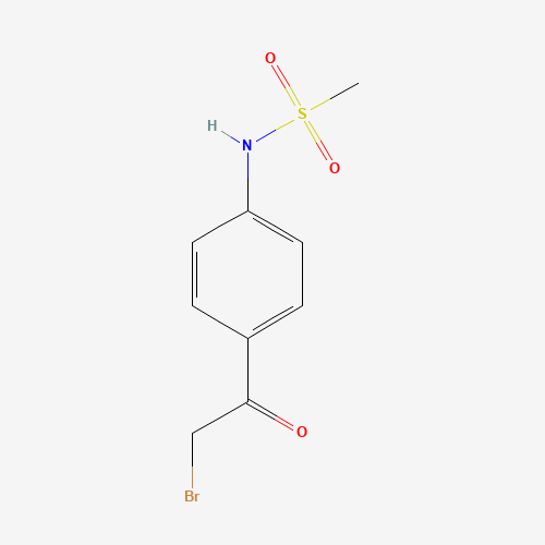 N-[4-(2-Bromoacetyl)phenyl]methanesulfonamide (CAS: 5577-42-4) - Related Chemical Product