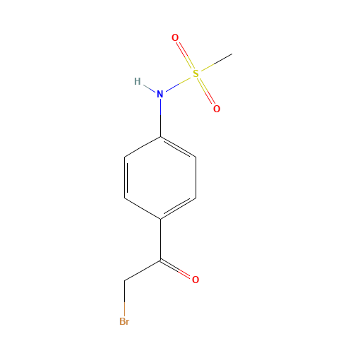 N-[4-(2-Bromoacetyl)phenyl]methanesulfonamide (CAS: 5577-42-4) - Related Chemical Product