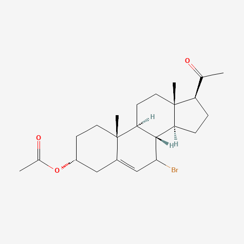 7-Bromo-3-O-acetyl Pregnenolone (CAS: 114417-65-1) - Related Chemical Product