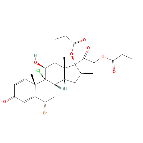 6a-Bromo Beclomethasone Dipropionate (CAS: 887130-69-0) - Related Chemical Product
