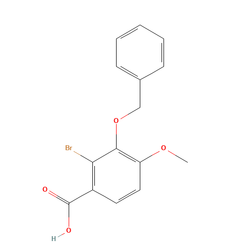 2-Bromo-3-benzyloxy-4-methoxybenzoic Acid (CAS: 135586-17-3) - Related Chemical Product
