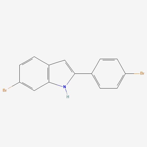 6-Bromo-2-(4-bromophenyl)indole (CAS: 28718-96-9) - Related Chemical Product