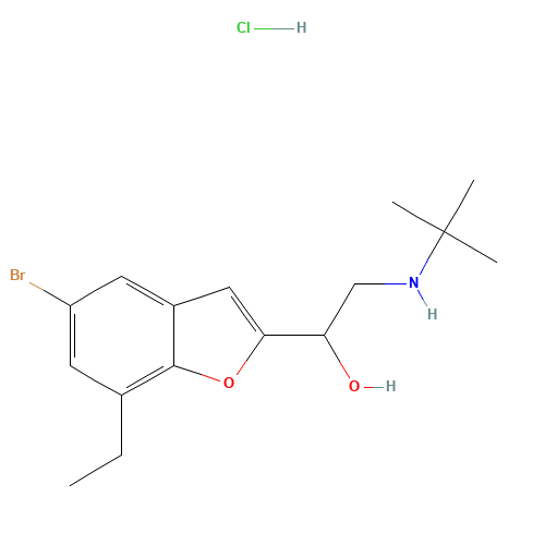 5-Bromobufuralol Hydrochloride (CAS: 137740-36-4) - Related Chemical Product