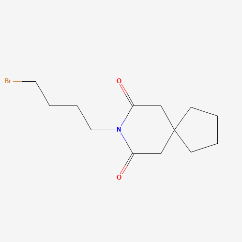 8-(4-Bromobutyl)-8-azaspiro[4.5]decane-7,9-dione (CAS: 80827-62-9) - Related Chemical Product