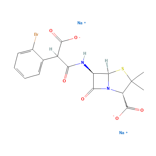 2-Bromo Carbenicillin Disodium Salt (CAS: 59530-63-1) - Related Chemical Product