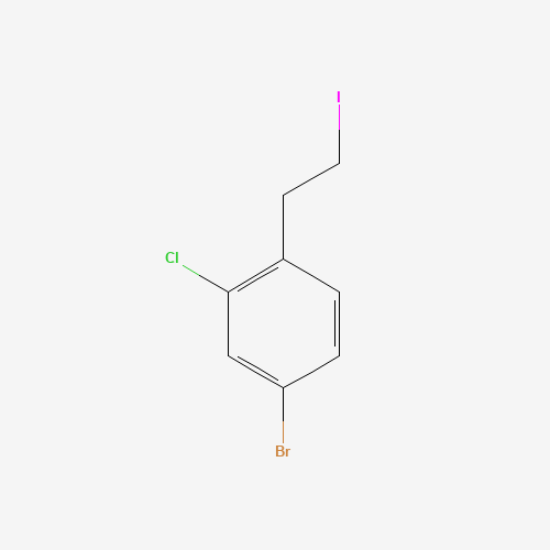 2-(4-Bromo-2-chlorophenyl)ethyl Iodide (CAS: 916516-91-1) - Related Chemical Product