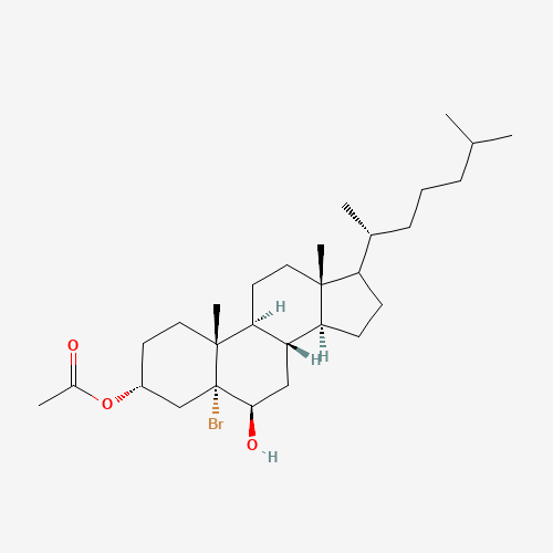 5-Bromo-5a-cholestane-3,6-diol 3-Acetate (CAS: 1258-35-1) - Related Chemical Product