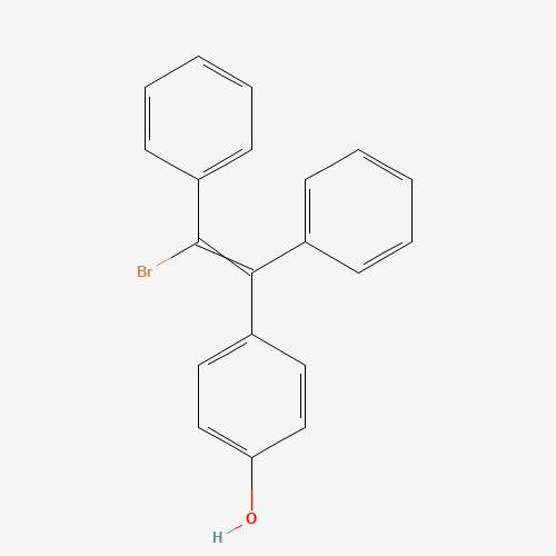 (E,Z)-1-Bromo-1,2-diphenyl-2-(4-hydroxyphenyl)ethene (CAS: 874504-11-7) - Related Chemical Product