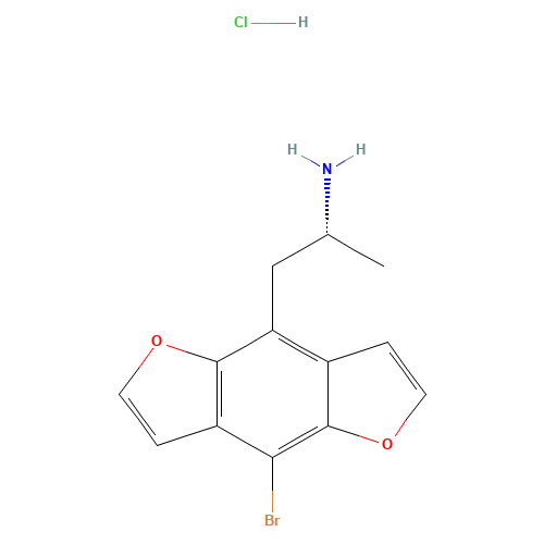 (R)-(-)-Bromo Dragonfly Hydrochloride (CAS: 332012-24-5) - Related Chemical Product