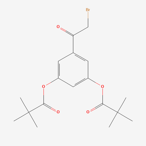2-Bromo-3',5'-dipivaloxyacetophenone (CAS: 52223-86-6) - Related Chemical Product