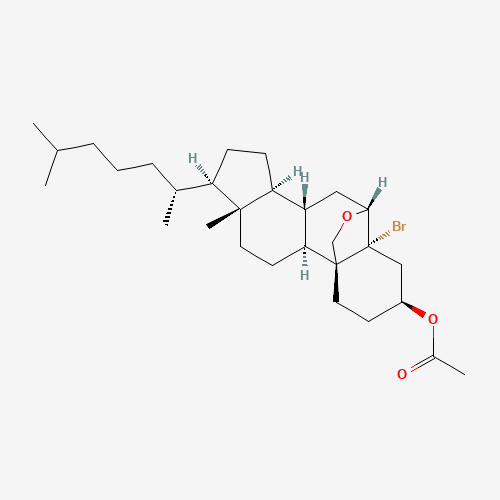 5a-Bromo-6,19-epoxycholestanol 3-Acetate (CAS: 1258-07-7) - Related Chemical Product