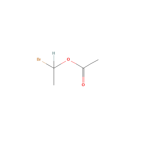 1-Bromoethyl Acetate (CAS: 40258-78-4) - Chemical Structure and Molecular Formula 