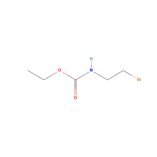 N-(2-Bromoethyl)urethane (CAS: 7452-78-0) - Chemical Structure and Molecular Formula 
