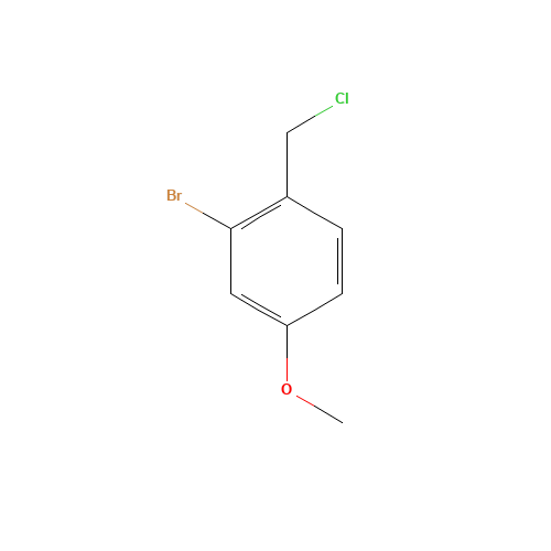 2-Bromo-4-methoxybenzyl Chloride 75% (+ regioisomers) (CAS: 66916-97-0) - Related Chemical Product