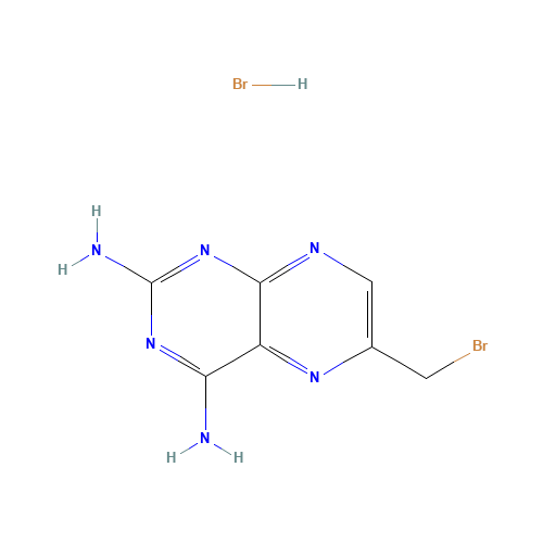 6-(Bromomethyl)-2,4-pteridinediamine Hydrobromide (Technical Grade) (CAS: 52853-40-4) - Related Chemical Product