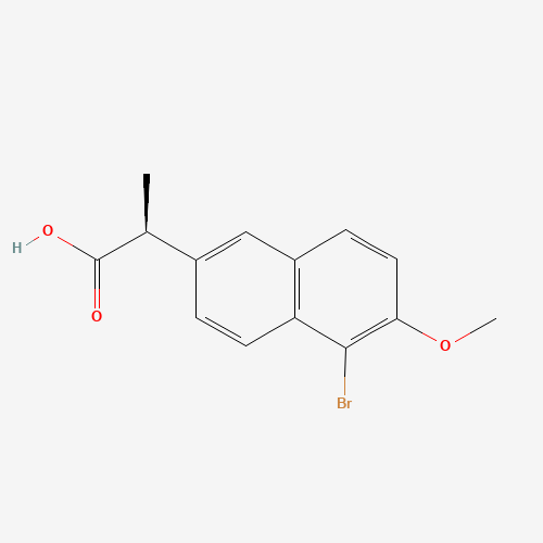 (S)-5-Bromo Naproxen (CAS: 84236-26-0) - Related Chemical Product