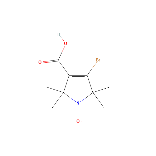 4-Bromo-1-oxyl-2,2,5,5-tetramethyl-δ3-pyrroline-3-carboxylic Acid (CAS: 78033-69-9) - Related Chemical Product