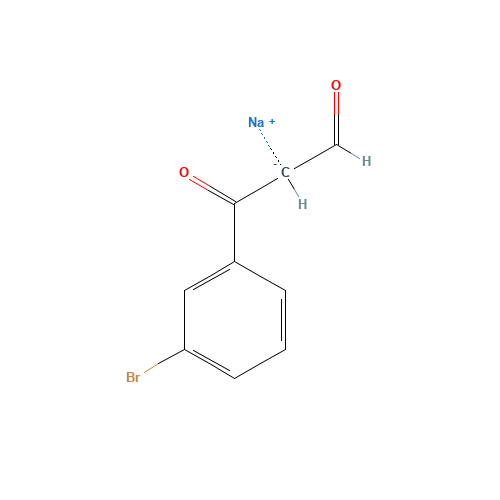 3-Bromo-b-oxo-benzenepropanal Sodium Salt (CAS: 933054-29-6) - Related Chemical Product