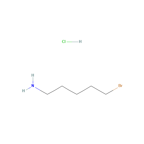 5-Bromo-1-pentylamine,Hydrochloride (CAS: 1246816-76-1) - Chemical Structure and Molecular Formula 