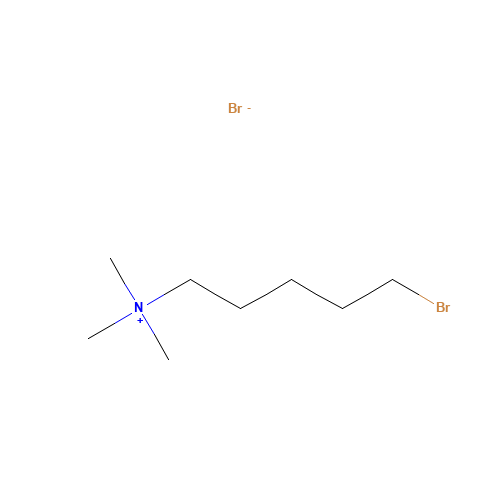 5-Bromopentyl-trimethylammonium Bromide (CAS: 15008-33-0) - Related Chemical Product