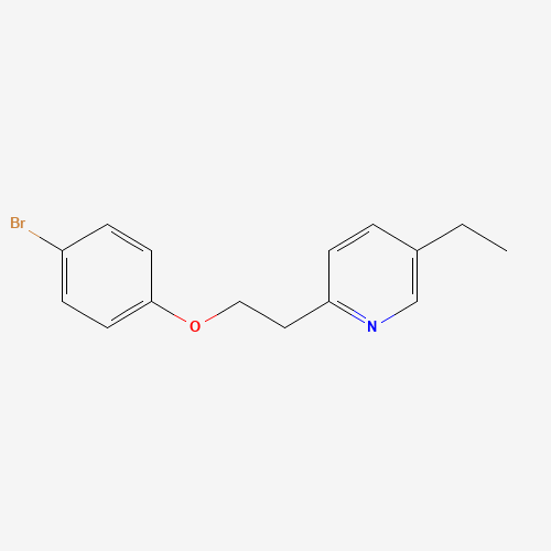 2-[2-(4-Bromophenoxy)ethyl]-5-ethylpyridine (CAS: 669716-58-9) - Related Chemical Product