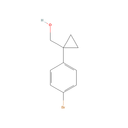 [1-(4-Bromophenyl)cyclopropyl]methanol (CAS: 98480-31-0) - Related Chemical Product