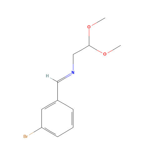 N-[(3-Bromophenyl)methylene]-2,2-dimethoxyethanamine (CAS: 497863-61-3) - Related Chemical Product
