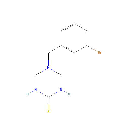 5-[(3-Bromophenyl)methyl]tetrahydro-1,3,5-triazine-2(1H)-thione (CAS: 529489-25-6) - Related Chemical Product
