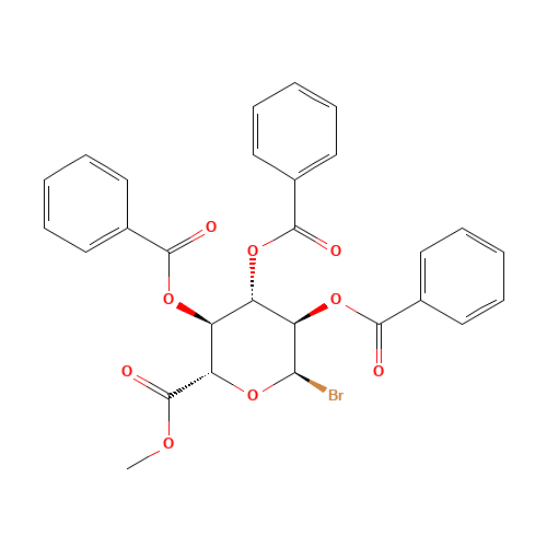 Bromo-2,3,4-tri-O-benzoyl-a-D-glucuronic Acid Methyl Ester (CAS: 103674-69-7) - Related Chemical Product