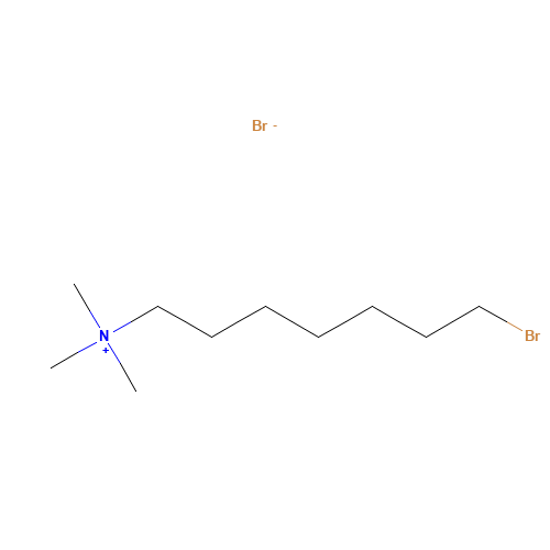 1-Bromo-7-(trimethylammonium)heptyl Bromide (CAS: 1159174-36-3) - Related Chemical Product