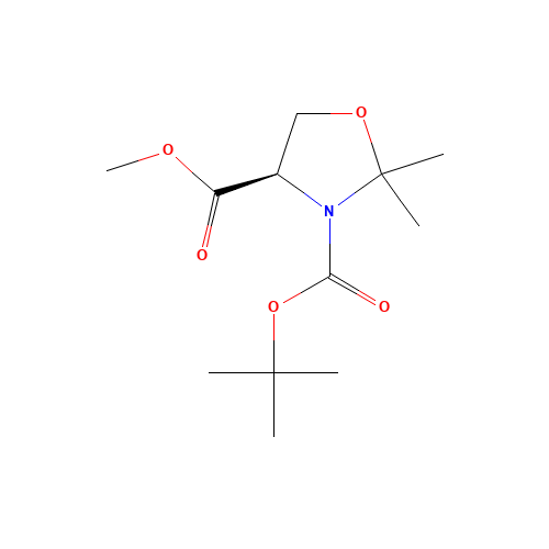 (R)-(+)-3-(tert-Butoxycarbonyl)-2,2-dimethyl-4-oxazolidinecarboxylic Acid Methyl Ester (CAS: 95715-86-9) - Related Chemical Product