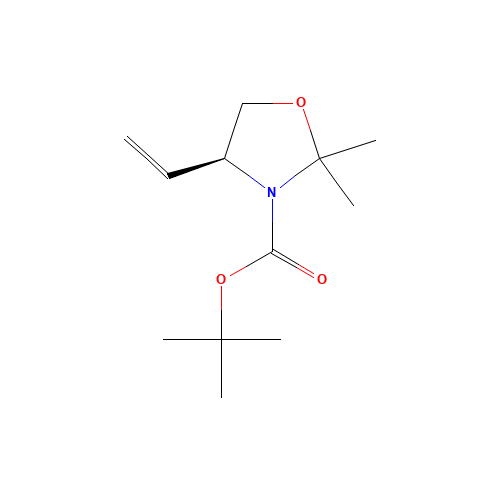 (4S)-N-tert-Butoxycarbonyl-2,2-dimethyl-4-vinyloxazolidine (CAS: 133625-87-3) - Related Chemical Product