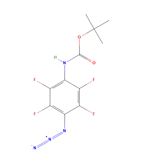 4-(N-tert-Butoxycarbonylamino)tetrafluorophenylazide (CAS: 294187-76-1) - Related Chemical Product