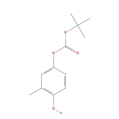 4-[(tert-Butoxycarbonyl)oxy]-2-methylphenol (CAS: 457634-20-7) - Related Chemical Product