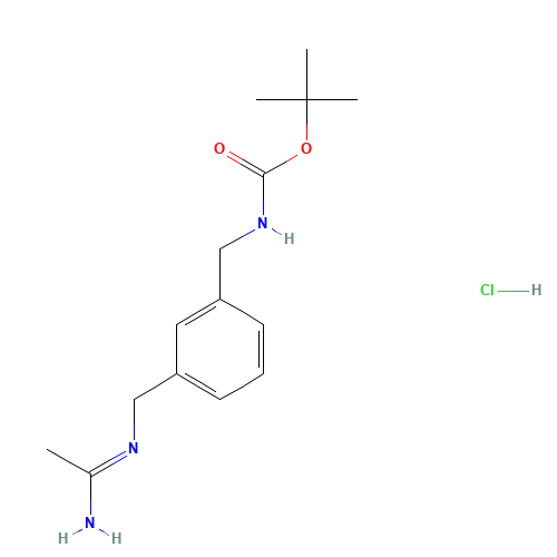 tert-Butyl N-[3-(Acetimidoylaminomethyl)benzyl]carbamate,Hydrochloride (CAS: 180001-98-3) - Related Chemical Product