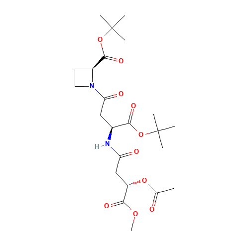 (2S,3S,3''S)-N-[3-(3-Acetoxy-3-methoxycarbonylpropanamido)-3-tert-butoxycarbonylpropanoyl]azetidine-2-carboxylic Acid tert-butyl Ester (CAS: 201283-56-9) - Related Chemical Product