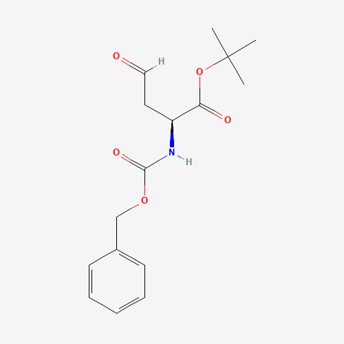 t-Butyl (2S)-2-[(Benzyloxycarbonylamino)]-4-oxo-butyrate (CAS: 78553-60-3) - Related Chemical Product
