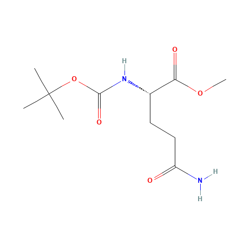 N-(tert-Butoxycarbonyl)-L-glutamine methyl ester (CAS: 4976-88-9) - Related Chemical Product