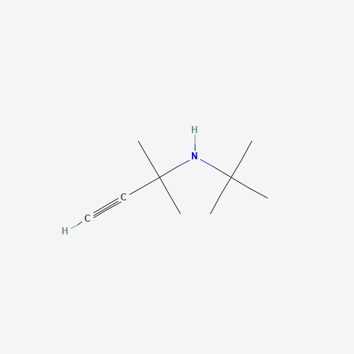 N-tert-Butyl-1,1-dimethylpropargylamine (CAS: 1118-17-8) - Related Chemical Product