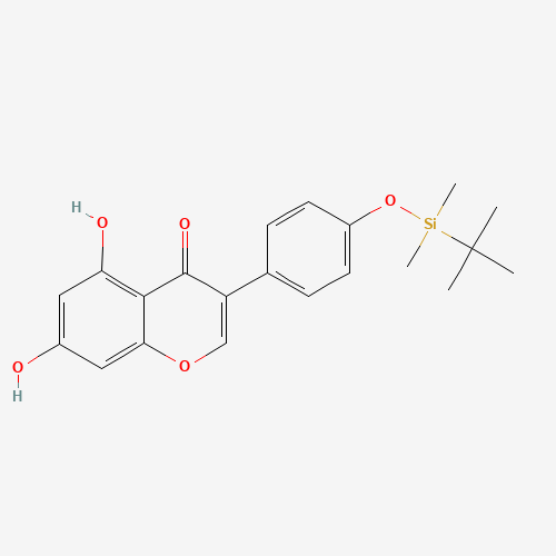 4'-O-tert-Butyldimethylsilyl Genistein (CAS: 470666-97-8) - Related Chemical Product