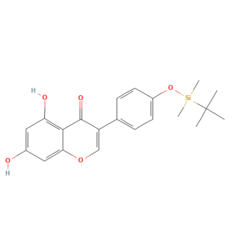 4'-O-tert-Butyldimethylsilyl Genistein (CAS: 470666-97-8) - Related Chemical Product