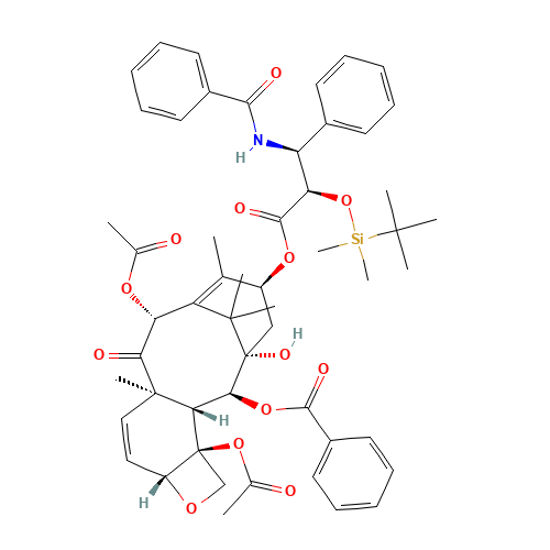 2'-O-(tert-Butyldimethylsilyl)-6,7-dehydro Paclitaxel (CAS: 165065-02-1) - Related Chemical Product